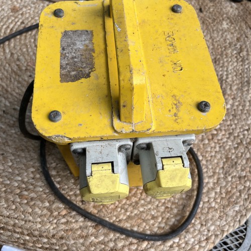 Portable 110v step down site - portable,
