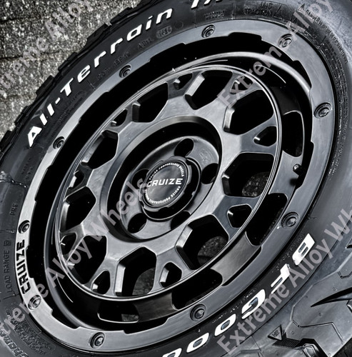Black alloy wheels for - 17",