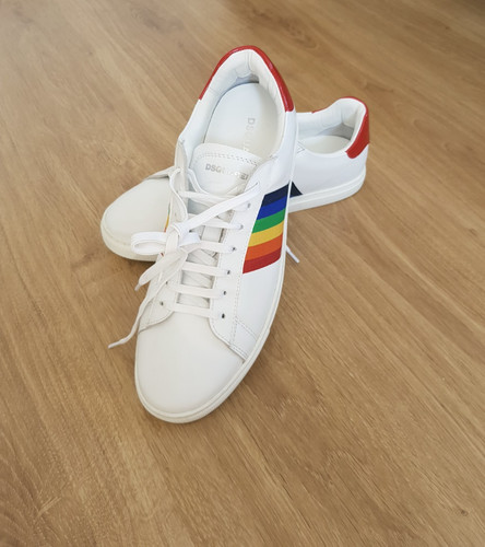 Men dsquared2 shoes white - men's,