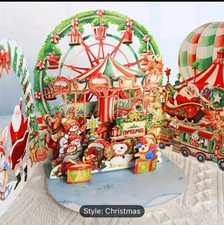 3D Christmas Card With
