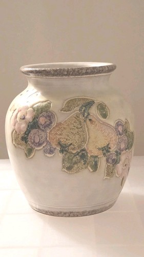 Hand painted west german vase - hand,