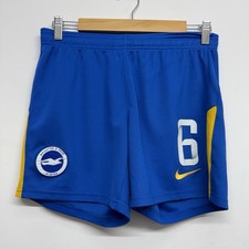 Nike Brighton Women’s Shorts Small Blue Football Player Issue MLT Hove Albion 6