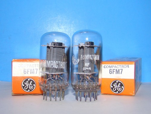 6fm7 nos radio amplifier - ge,