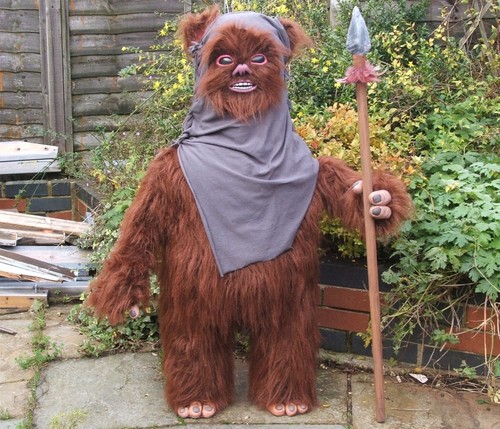 Life size ewok replica - ewok,