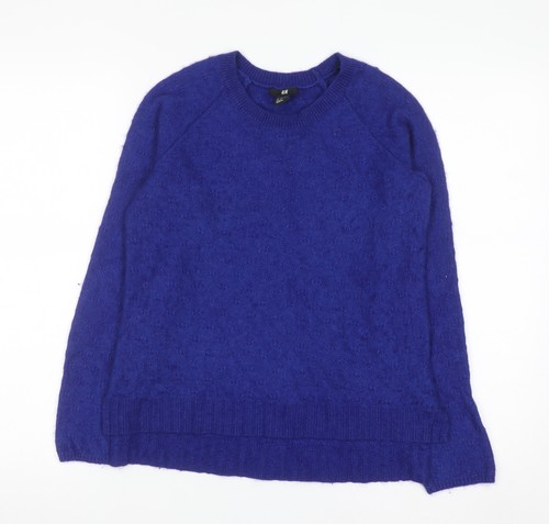 Women blue angora blend - blue,