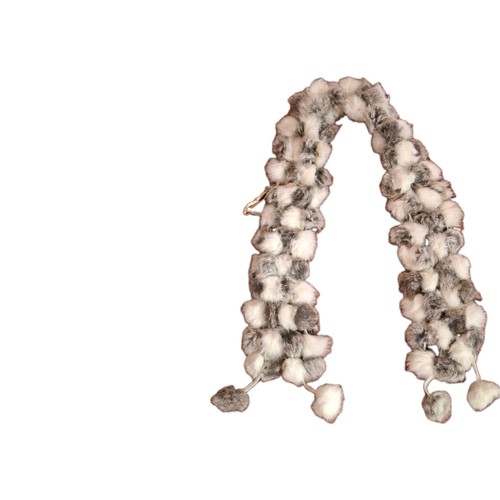 Coney fur scarf inches - fur, 45