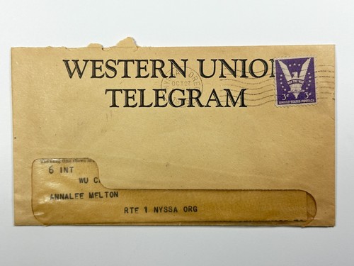 Wwii western union - wwii, telegram