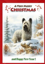 Skye Terrier Dog Christmas