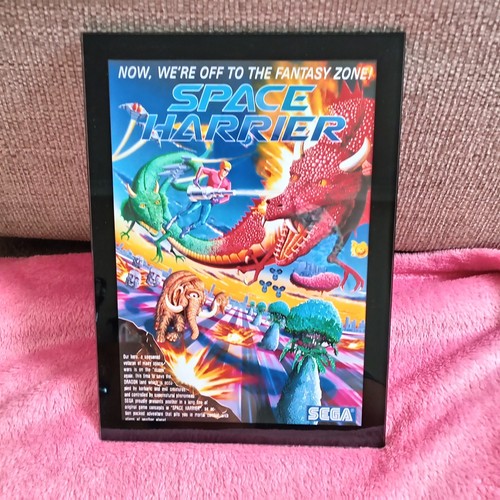 Space harrier arcade game - arcade,
