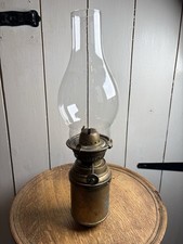 Victorian Brass Oil Lamp with