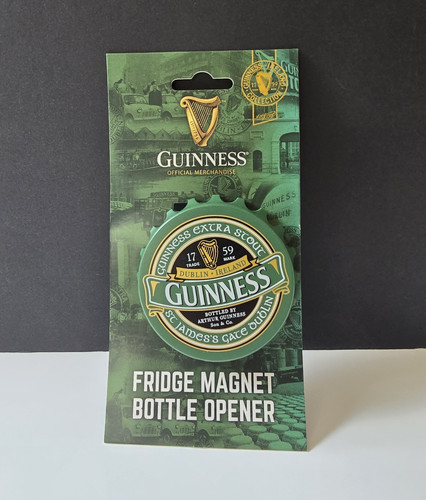 Guinness fridge magnet bottle - fridge,