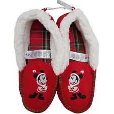 Disney store xmas slippers - disney,