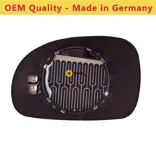 Wing Mirror Glass For Peugeot 406 Fits 1995 To 2004 Heated Wide Angle RHS