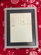 Rare Genuine Original Art Hand