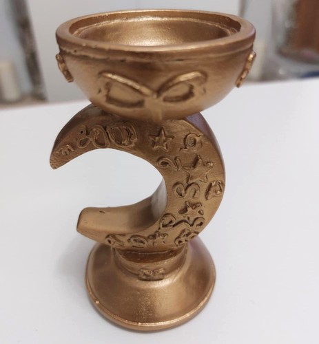Gold sphere holder - gold,
