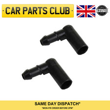 VAUXHALL CORSA D WINDSCREEN WASHER HOSE CONNECTORS (X 2) NEW OE PARTS 13171805