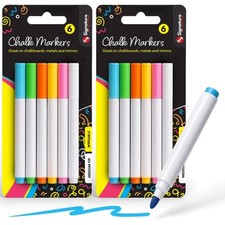 12-24 Chalk Marker Liquid Pens