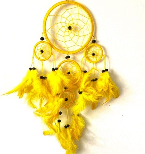 Yellow round dream - dream, catcher