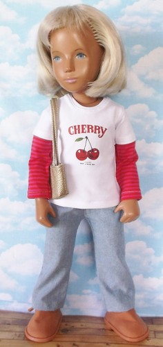 Piece cherry top - 3, set