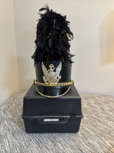 Vtg marching band - band, shako