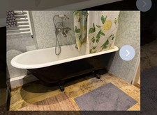 Cast iton roll top - cast, bath