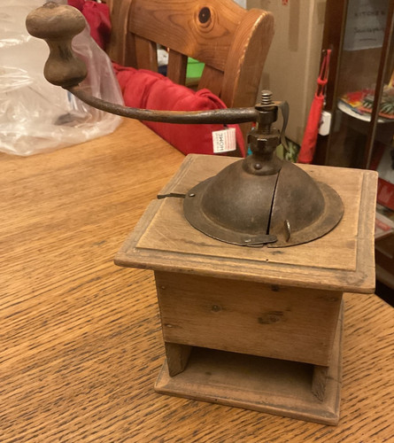 Vintage french wooden coffee - vintage,