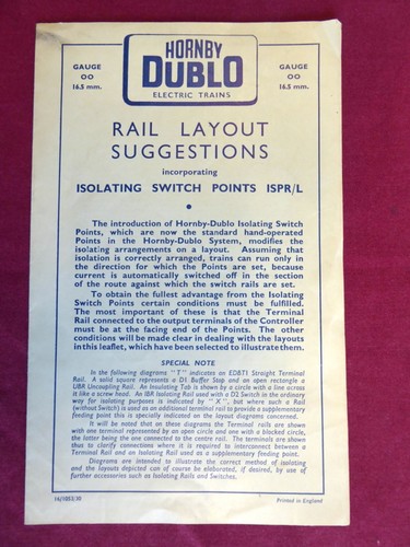 Hornby dublo rail - hornby-dublo, layout