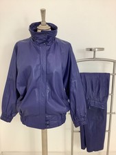 Vintage 1980s leather 2 piece