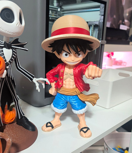 Printed monkey luffy - printed, d.