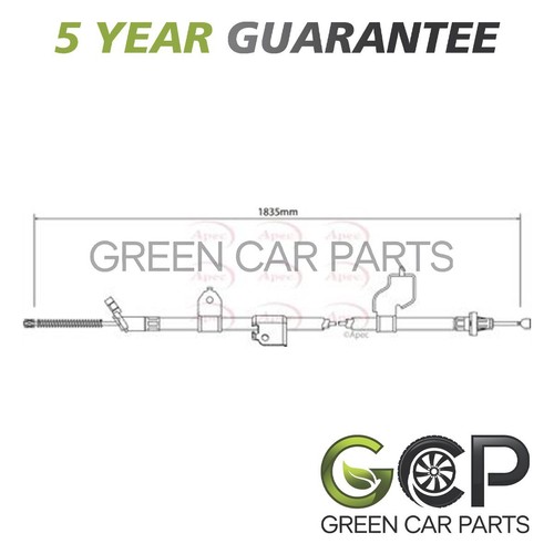 Hand brake cable rear right - brake,