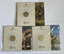 Royal Mint 50p Jurassic Coin