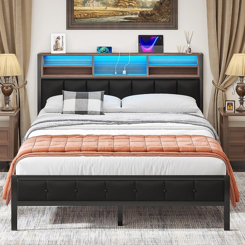 Base cama full size - base, madera