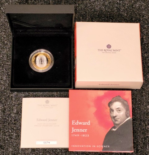 Royal mint 2023 edward jenner - royal,