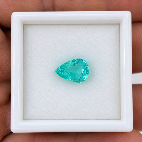 02ct paraiba tourmaline blue - paraiba,