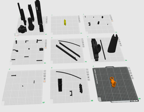 Mp5 kit 1 scale - 1:1, scale,