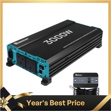 Renogy 3000W 12V Pure Sine Wave Power Inverter 240V  English Standard Socket UPS