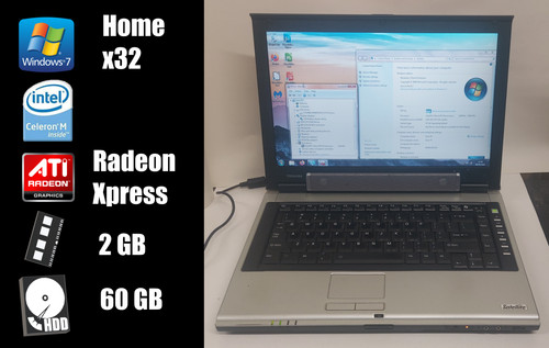 Toshiba satellite celeron - toshiba,