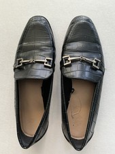 Women’s H&M Black Crocodile