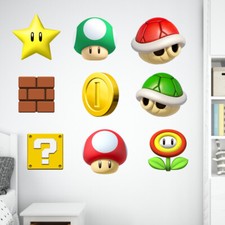 Super Mario Icons kids Bedroom