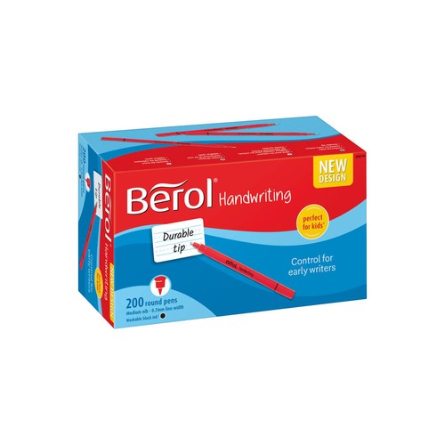 Berol handwriting pen black - handwriting,