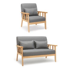 Mondeer retro armchair - 1/2,