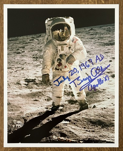 Buzz aldrin apollo signed - buzz, 11