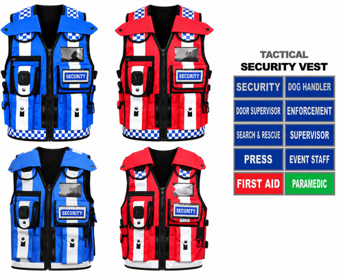 Hiviz security vest tactical - hiviz,
