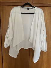 Shein white cardigan kimono