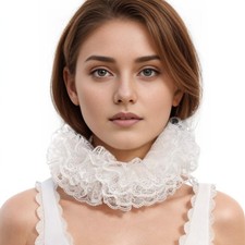 Elizabethan Lace  Ruffl Collar