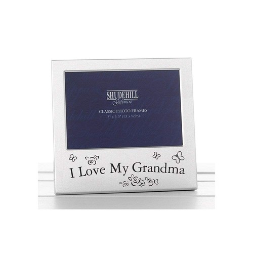 Satin silver occasion - silver, frame