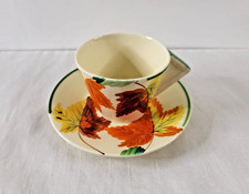 Clarice Cliff Conical Cup and Saucer (Listing 99)