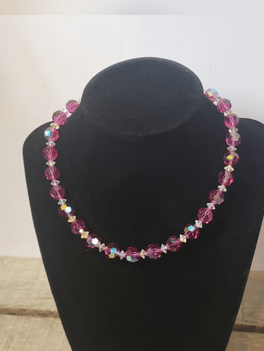 Swarovski raspberry faceted - swarovski,