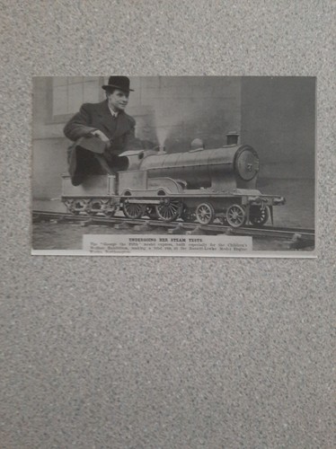 Model railway locomotive - model, at