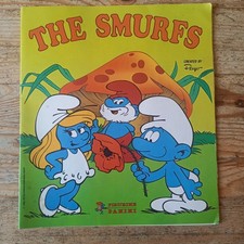 The Smurfs Panini Sticker Album - 1982